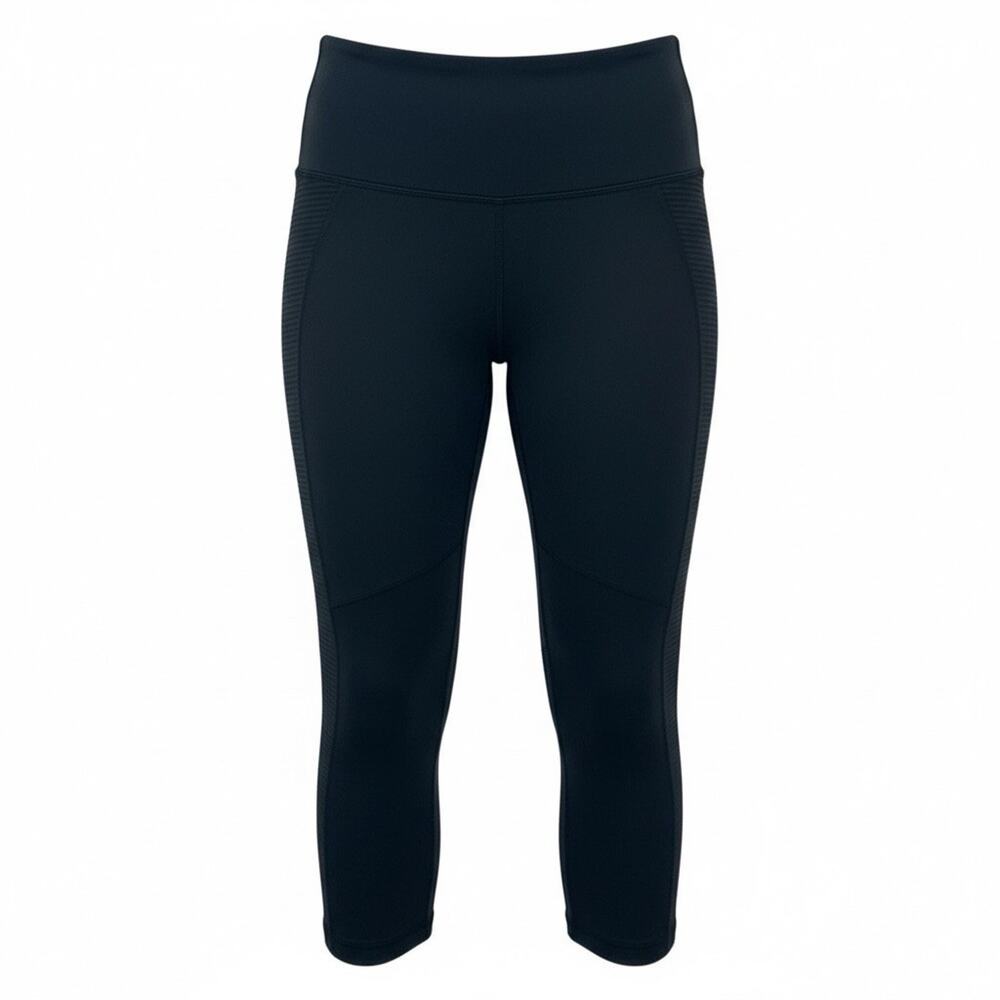 Black Avocado Capri Leggings XS/S Black High Rise Compression Athletic Yoga Pant